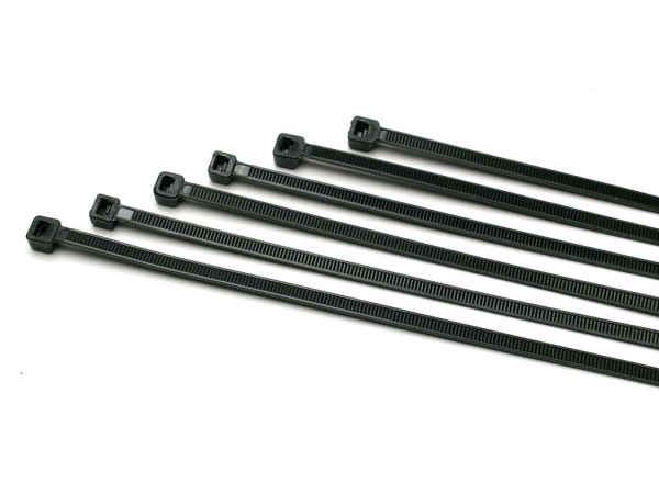 Kabelbinder 143x3,6 mm, schwarz, lose - 1